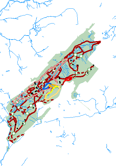 Watchung Reservation Trail Map Hiking The Watchung Reservation History Trail - Grits In The City
